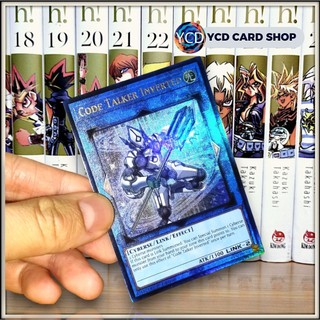 [YCDcardgame] Thẻ bài Yugioh Chính Hãng Code Talker Inverted - Prismatic Ultimate Rare [Link]