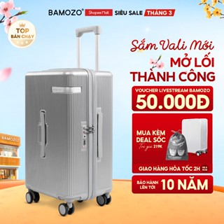 [🔥SẬP GIÁ] Vali Du Lịch Cao Cấp Bamozo Lumispace Màu Pastel Thời Trang Chống Xước Vỡ Thuận Tiện Đi Công Tác_LUMI