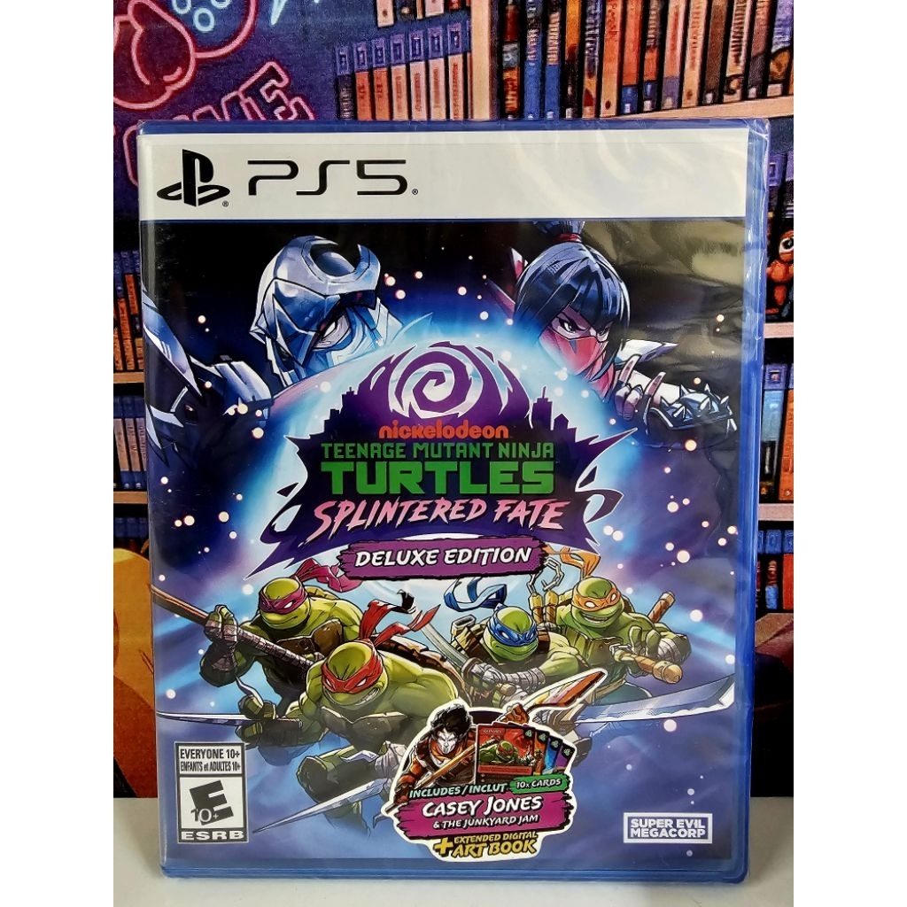 Đĩa Game PS5 :Teenage Mutant Ninja Turtles: Splintered Fate Deluxe Edition 
