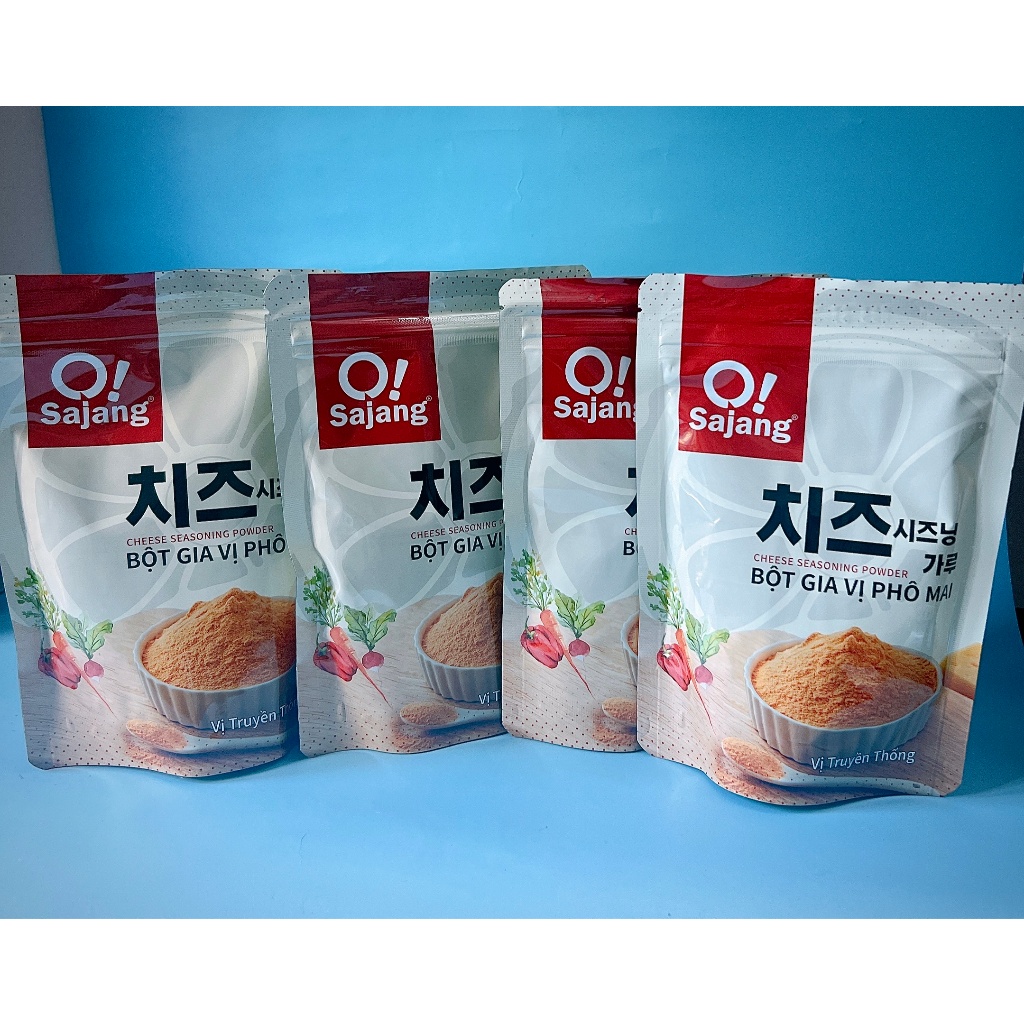 1Kg Bột Gia Vị Phô Mai Osajang _món mới_làm khoai tây lắc ,gia vị, ăn cơm,...(gồm 4 gói 250g)