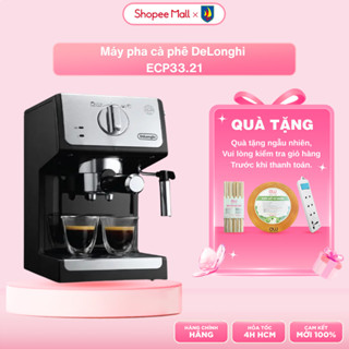 Máy pha cà phê DeLonghi ECP33.21- Công suất 30 ly/ ngày - Hàng chính hãng - Hỏa tốc 2h HCM