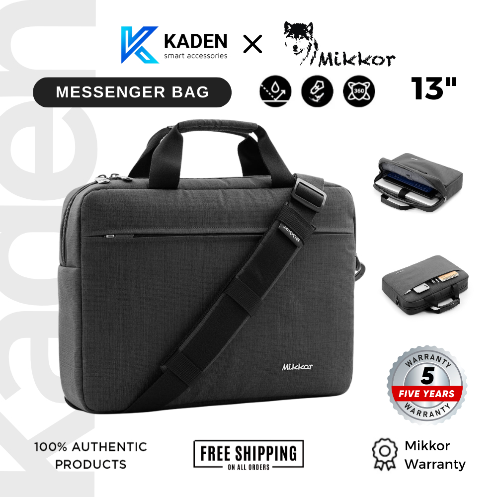 [BH 5 NĂM] Cặp Laptop 15.6 inch Mikkor The Achilles Chống Sốc, Chống Thấm Nước, Siêu Nhẹ - Đi Làm, Công Tác