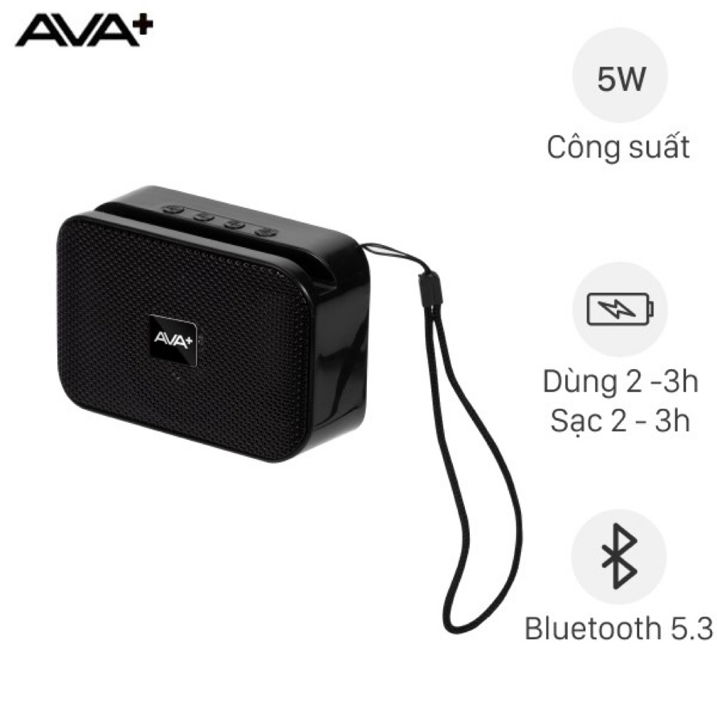 Loa Bluetooth AVA+ Go Z12 || Hàng Mới BẢo Hành 12 Tháng