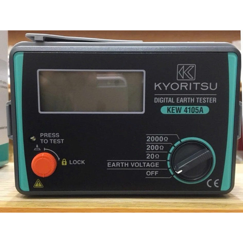 Máy Đo Điện Trở Tiếp Địa Kyoritsu 4105A – Đồng Hồ Đo Tiếp Địa Chính Hãng, Độ Chính Xác Cao