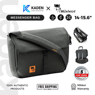 [BH 5 NĂM] Túi Messenger Mikkor The Mina 14/15.6 inch, Nắp Gập Nam Châm, Gài Vali, Siêu Nhẹ 600-700g, Chống Thấm