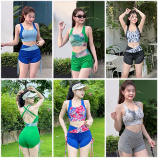 Đồ tập aerobic, gym nữ( bộ vặn thừng dây)