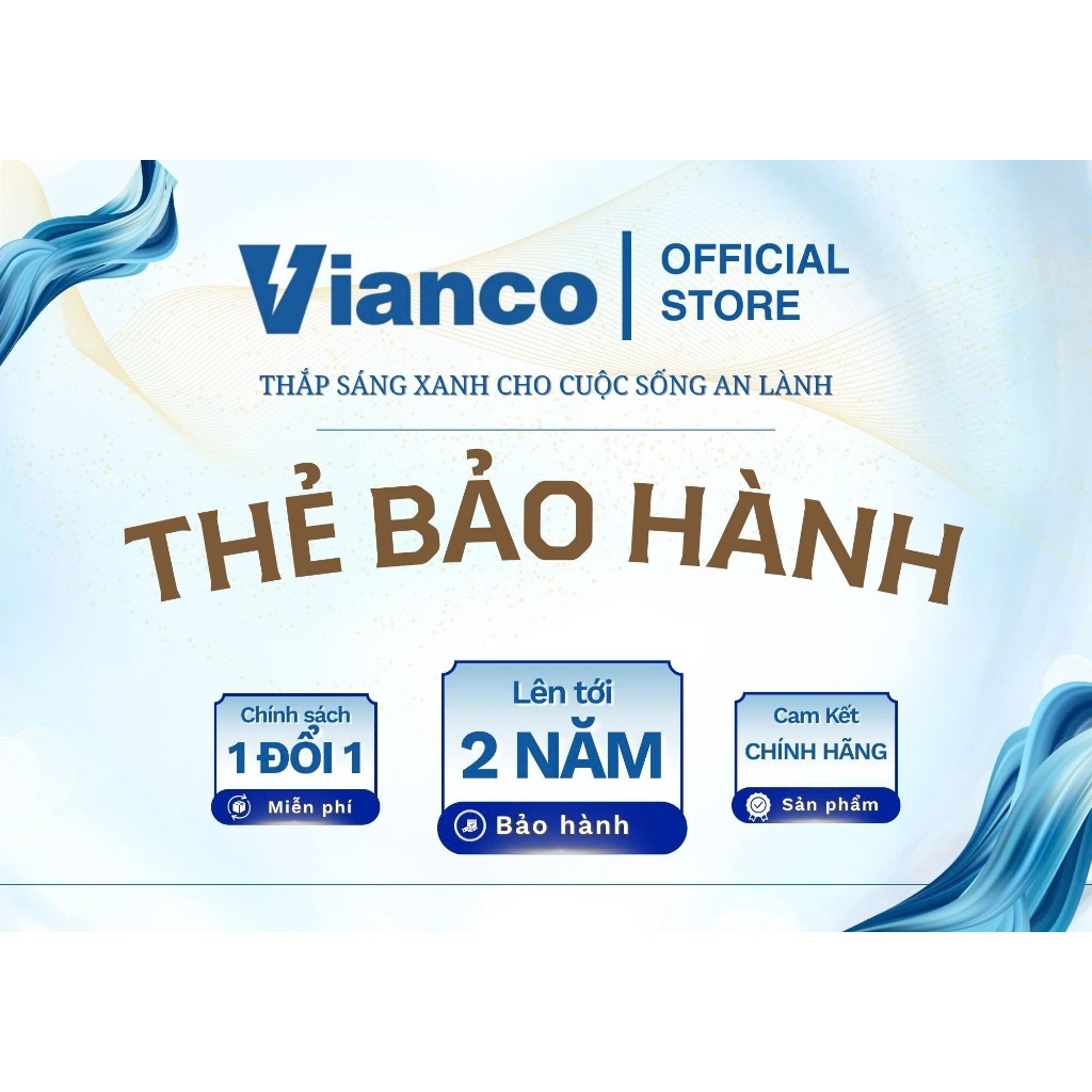 Vianco Phiếu Bảo Hành 24 Tháng Lỗi 1 Đổi 1 Bảo Hành Chính Hãng Miễn Phí Đảm Bảo Quyền Lợi Khách Hàng
