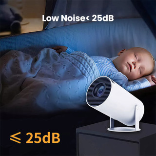 Máy chiếu HY300 Pro 4K Full HD Android 11 WiFi6 1080P cho điện thoại máy chiếu phim Netflix YouTube—AAMP