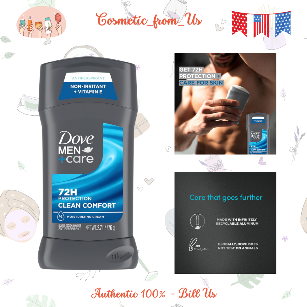 Lăn khử mùi dạng sáp dành cho nam Dove Men Care Cool Fresh 85g