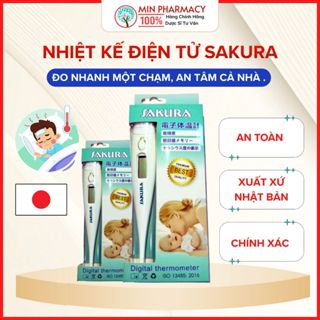 Nhiệt Kế Điện Tử SAKURA DDK-101 nhỏ gọn, chính xác, dễ sử dụng - Minpharmacy