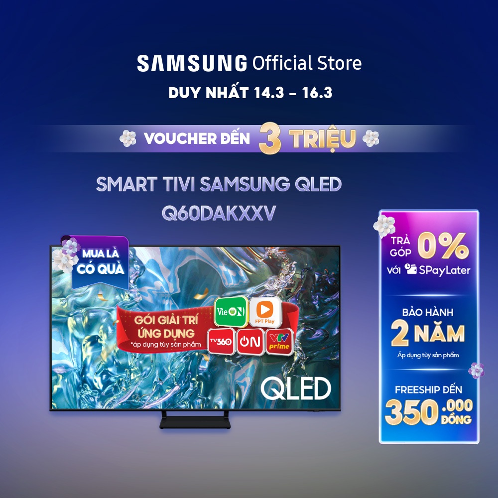 Smart Tivi Samsung QLED Q60DAKXXV