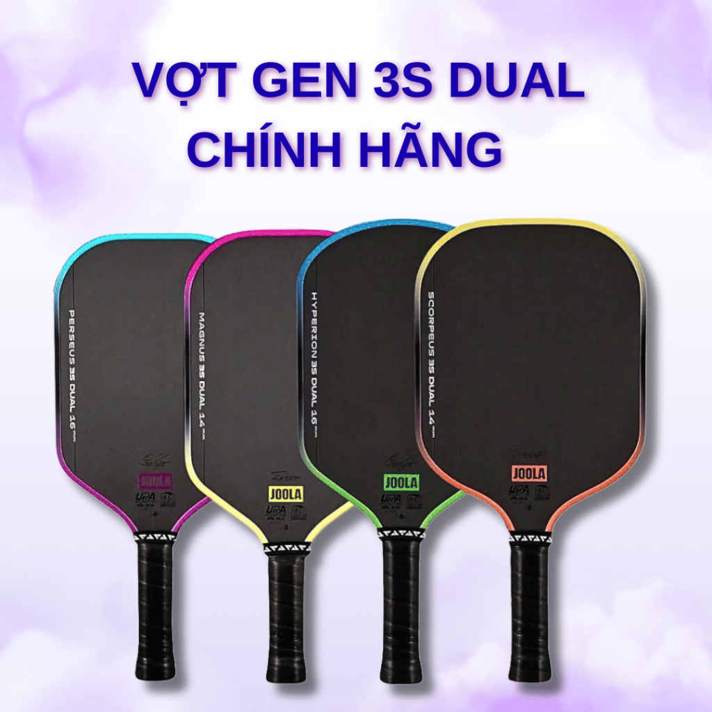 Vợt Pickleball Joola Gen 3S Dual 16MM Chính Hãng – Chuyên Nghiệp, Chuẩn USAPA
