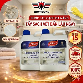 Nước lau gạch Huy Tưởng đa năng cao cấp 1000ml, tẩy gạch sáng bóng, lau sạch mọi vết bẩn