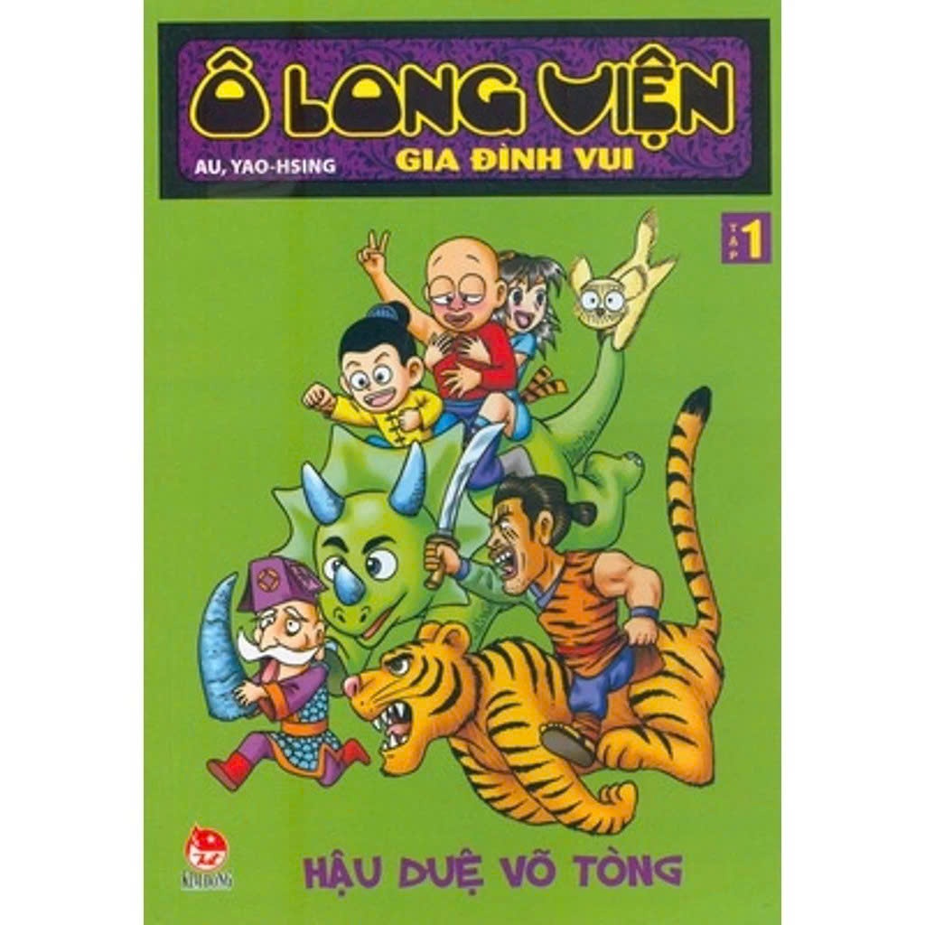 Truyện Ô Long Viện - Gia Đình Vui - Trọn bộ 3 tập - NXB Kim Đồng