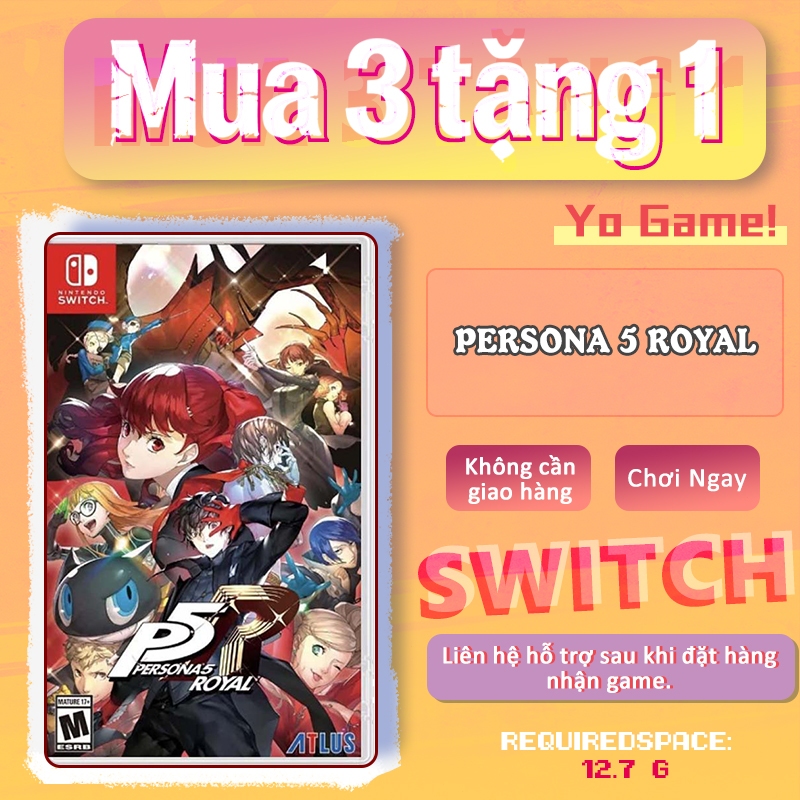 Persona 5 Royal Nintendo Switch – Mua 3 Tặng 1