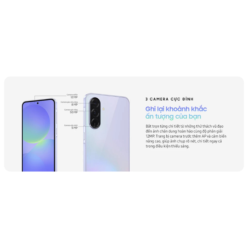 [DDV x Hannah] Điện thoại Samsung Galaxy A36 5G 8GB | 128GB, 6.7" - Chip Snapdragon 6 Gen 3 - 5000mAh, BH 2 năm | BigBuy360 - bigbuy360.vn