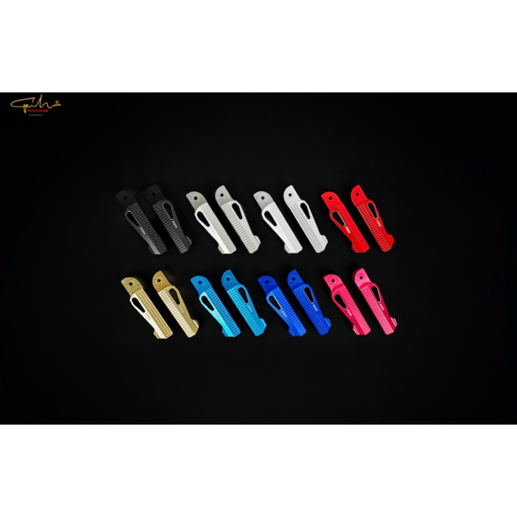 Cặp gác chân sau Ver 2 Gh Racing Lead cbs - abs 2017-2026 nhôm CNC