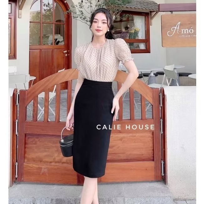 CHÂN VÁY BÚT CHÌ CHẤT DÀY DẶN CO GIÃN 4 CHIỀU MP186 | BigBuy360 - bigbuy360.vn