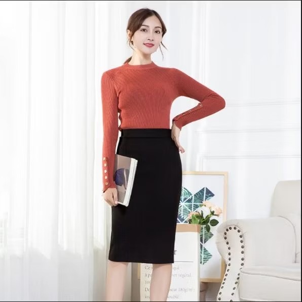 CHÂN VÁY BÚT CHÌ CHẤT DÀY DẶN CO GIÃN 4 CHIỀU MP186 | BigBuy360 - bigbuy360.vn