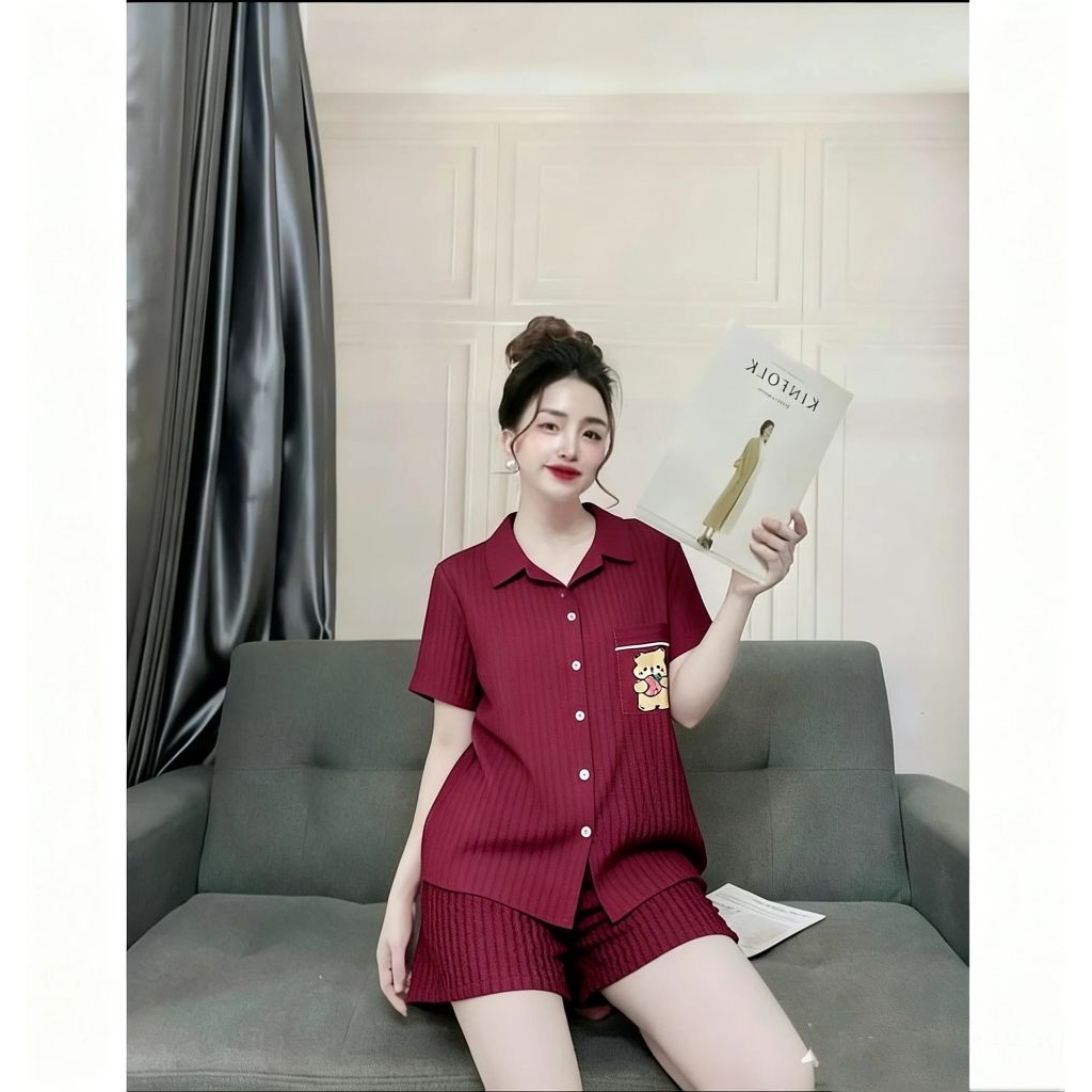 Đồ Bộ Lụa Mặc Nhà Của Nữ
