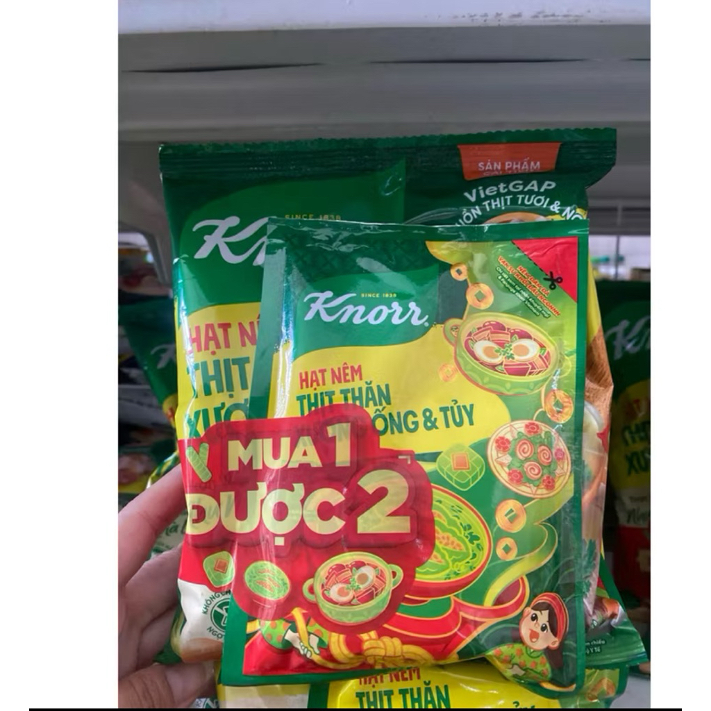 hạt nêm knorr 400g tặng .