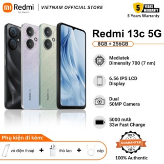Điện thoại Xiaomi Redmi 13C (8GB/256GB) 5G Hàng Chính Hãng