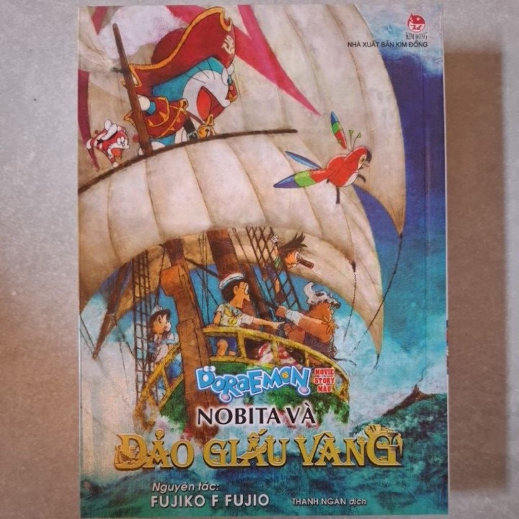 Truyện - Doraemon - Movie Story Màu - Nobita Và Đảo Giấu Vàng