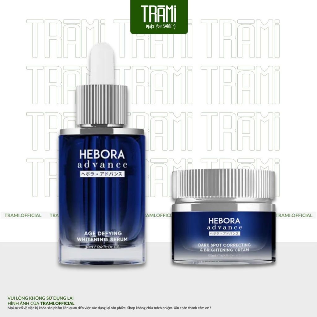 Kem Dưỡng Sáng Da Giảm Nếp Nhăn Hebora Advance Age Defying Whitening Serum