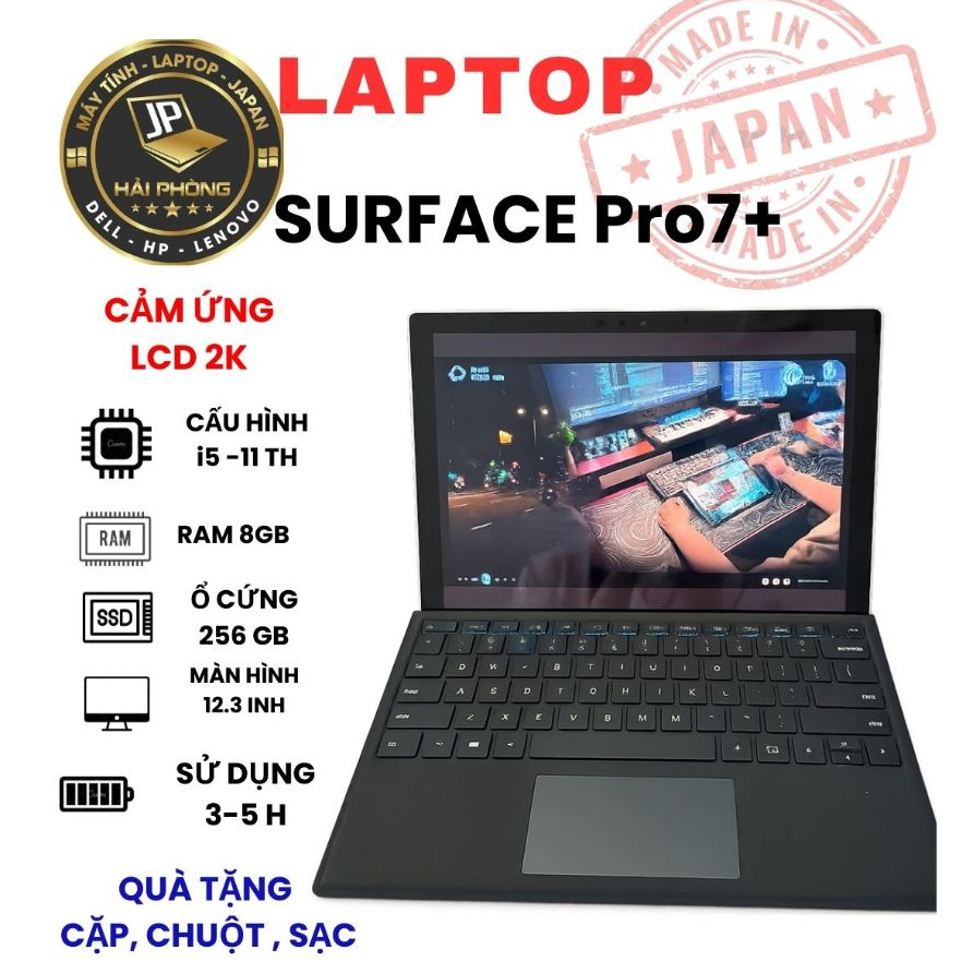 Microsoft Surface Pro 7+ i5 Gen 11 (Bản có SIM & không SIM)