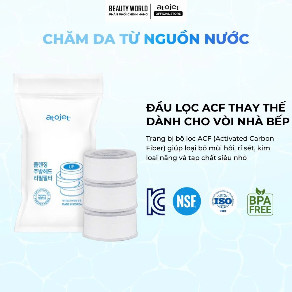 Đầu Lọc ACF Thay Thế Dành Cho Vòi Nhà Bếp Atojet