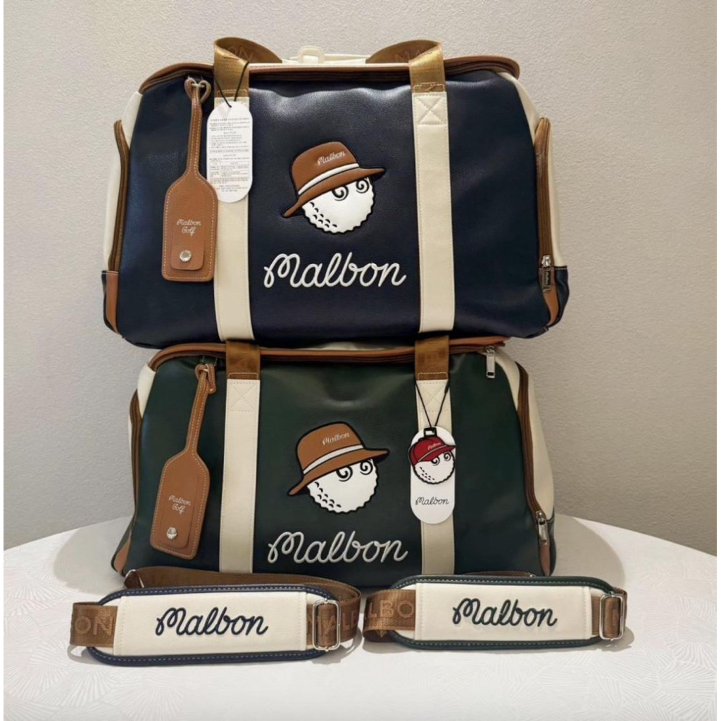 Túi Golf Malbon Boston Bag Cao Cấp – Túi Đựng Đồ Golf Thời Trang Chống Nước, Dung Tích Lớn ( Malbon 