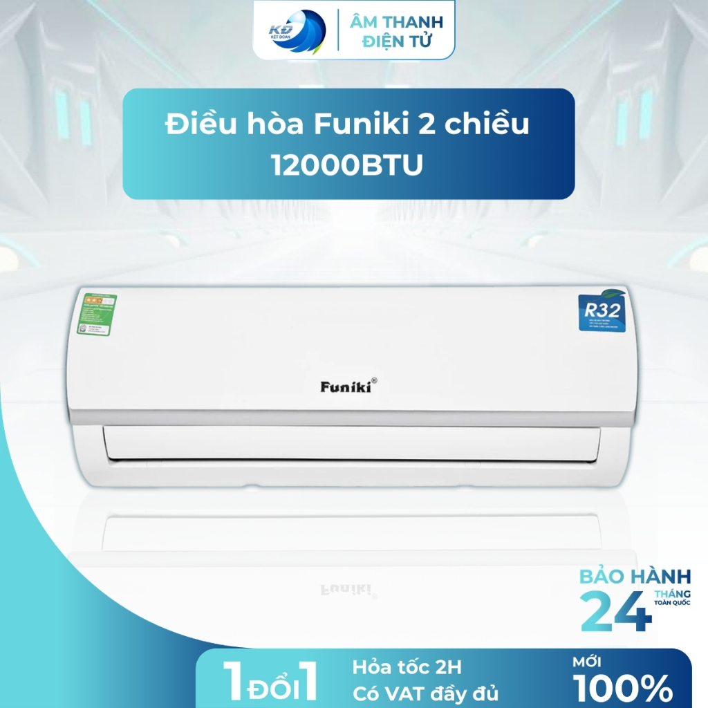 [Freeship + Nhận Lắp Đặt Ở HN] Điều Hòa Funiki HSH12TMU 12000BTU 2 Chiều Có VAT