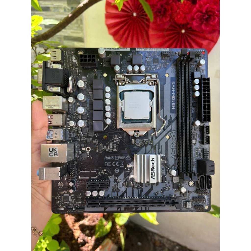 COMBO MAIN H510 ASROCK + I3 10105F 2ND