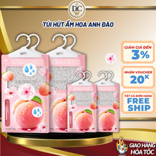 Túi Hút Ẩm Chống Mốc Hương Thơm Nước Hoa 2 Ngăn, Giữ Tủ Quần Áo, Tủ Giày Khô Thoáng