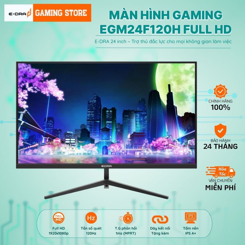 Màn Hình Gaming 24Inch EGM24F120H,EGM24F120S,EGM24F120PV,EGM24F144PV FHD/IPS/1ms/120Hz 144Hz Chính h