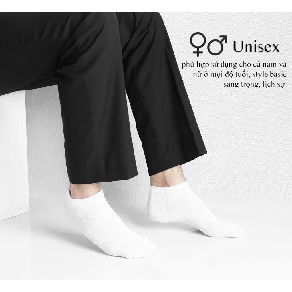 TẤT VNXK, Tất cổ vừa đến mắt cá chân, 100% cotton