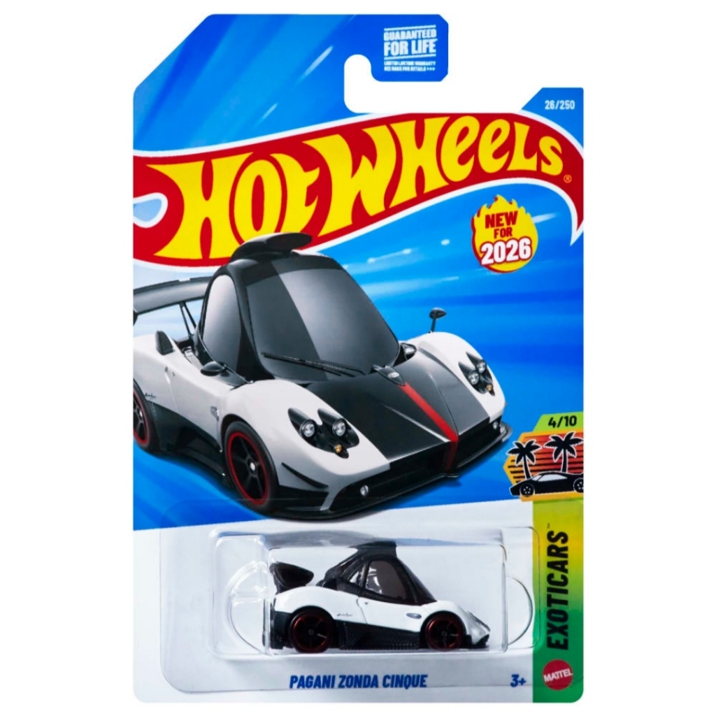 Hot Wheels Basic - Pagani Zonda Cinque 26/250 2026 (new Card)