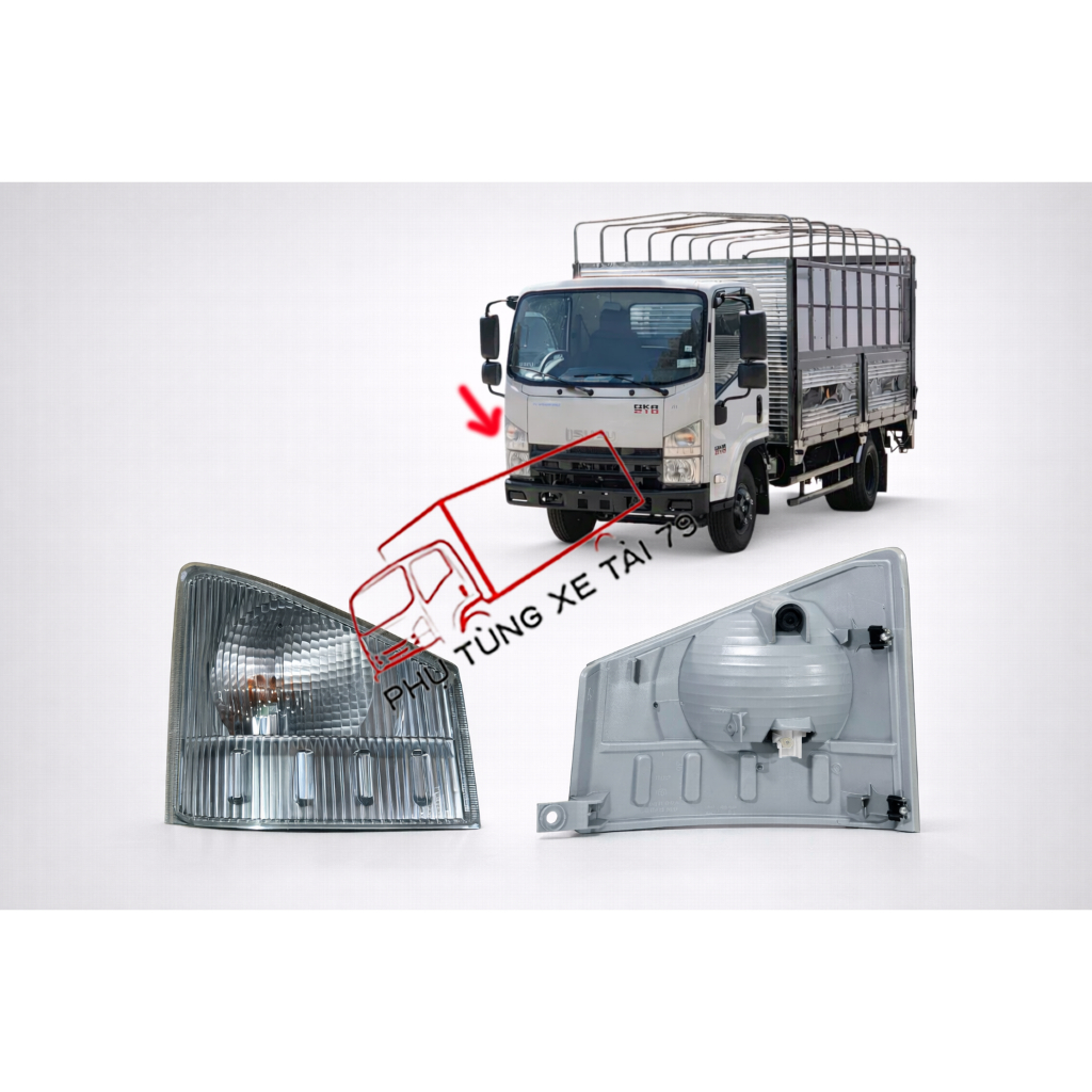 ĐÈN XI NHAN ISUZU NQR ,QKR 210, NPR