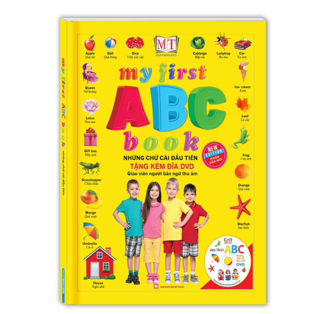 Sách - My first ABC book-Những chữ cái đầu tiên