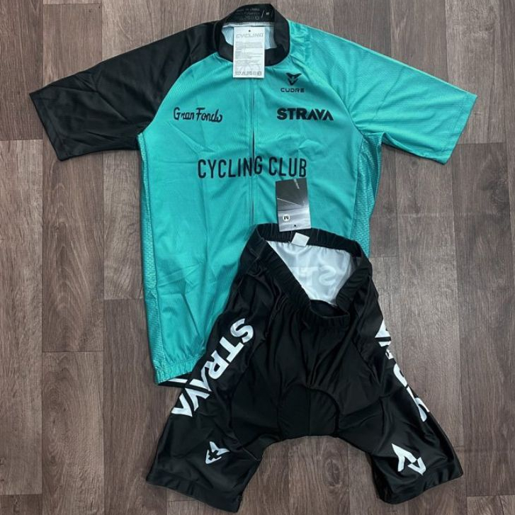 Bộ Quần Áo Xe Đạp Nam Nữ Ngắn Tay STRAVA PKXD-1168