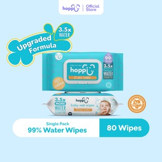 [CB1] Khăn ướt tinh khiết Hoppi 3.5x Water 80s