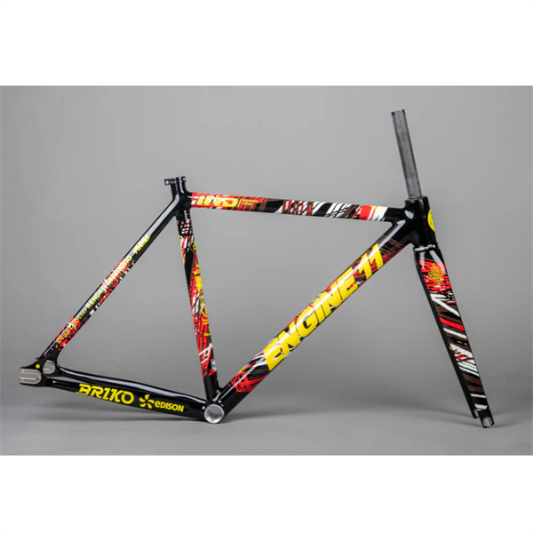 Khung xe đạp Fixed Gear nhôm Engine11 Edition IRD càng carbon