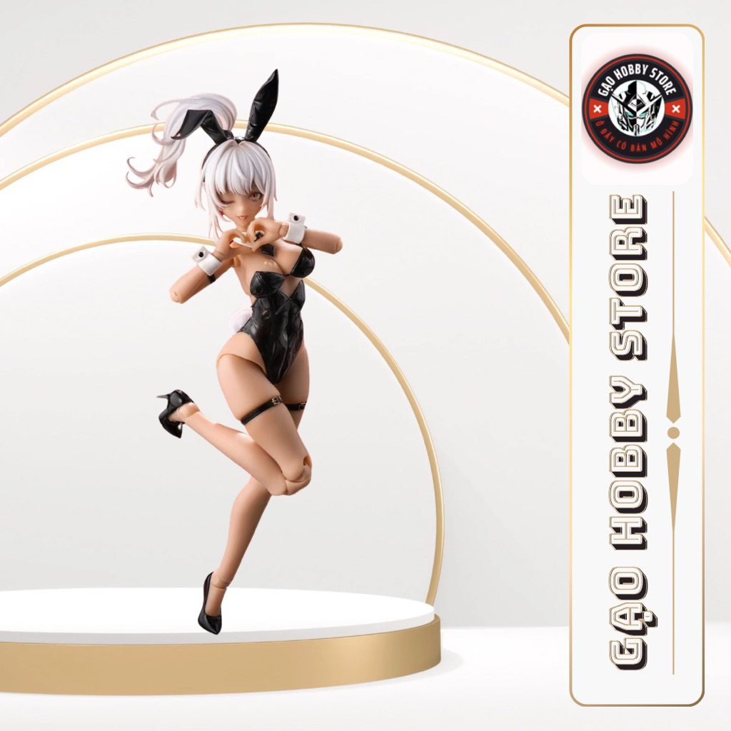 [Hàng Sẵn] Mô Hình Action Figure 1/12 Bunny Girl Aileen - Snail Shell (Phiên Bản Giới Hạn WF 2024)