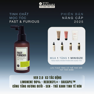 Xịt mọc tóc giảm rụng cải thiện mật độ tóc với Redensyl & Baicapil Fast & Furious™ Vyvyhaircare V 150ml