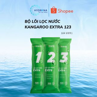 Lõi lọc nước Kangaroo 123 Extra dành cho máy lọc nước RO, bộ lõi lọc nước 123 Kangaroo