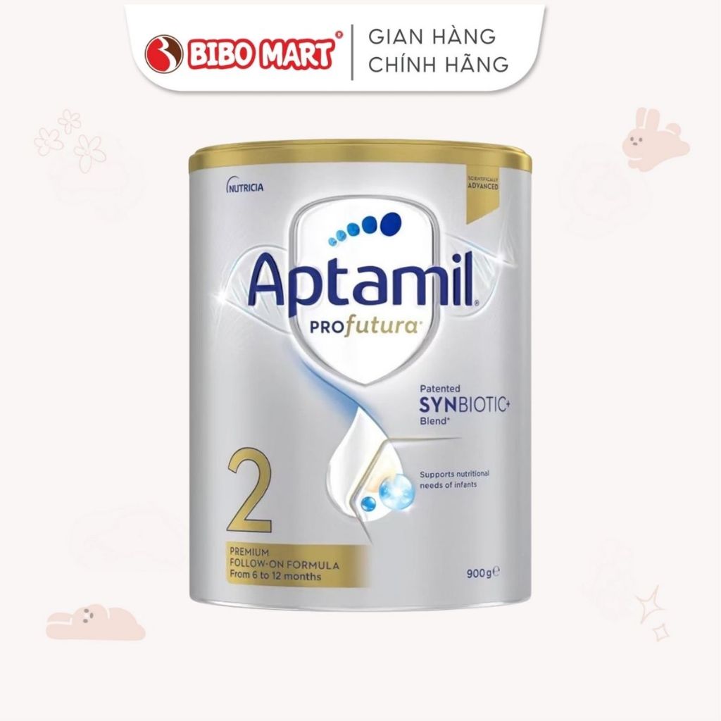 Sữa công thức Aptamil Úc Profutura số 2 lon 900g cho bé - Bibomart