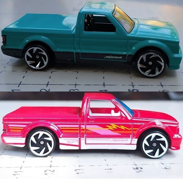 Mô hình xe địa hình off-road bán tải Hot Wheels 1991 '91 GMC Syclone