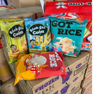COMBO 4 gói bánh gạo wantwant Set 4 Bánh Gạo Cao Cấp 568g
