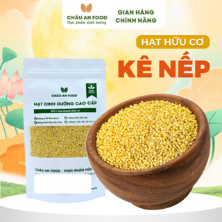 HẠT KÊ NẾP SỐNG HỮU CƠ ĐÓNG GÓI HÚT CHÂN KHÔNG TÚI ZIP, DÙNG LÀM SỮA HẠT, NẤU CHÁO, ĂN KIÊNG TÚI 500G / 100G