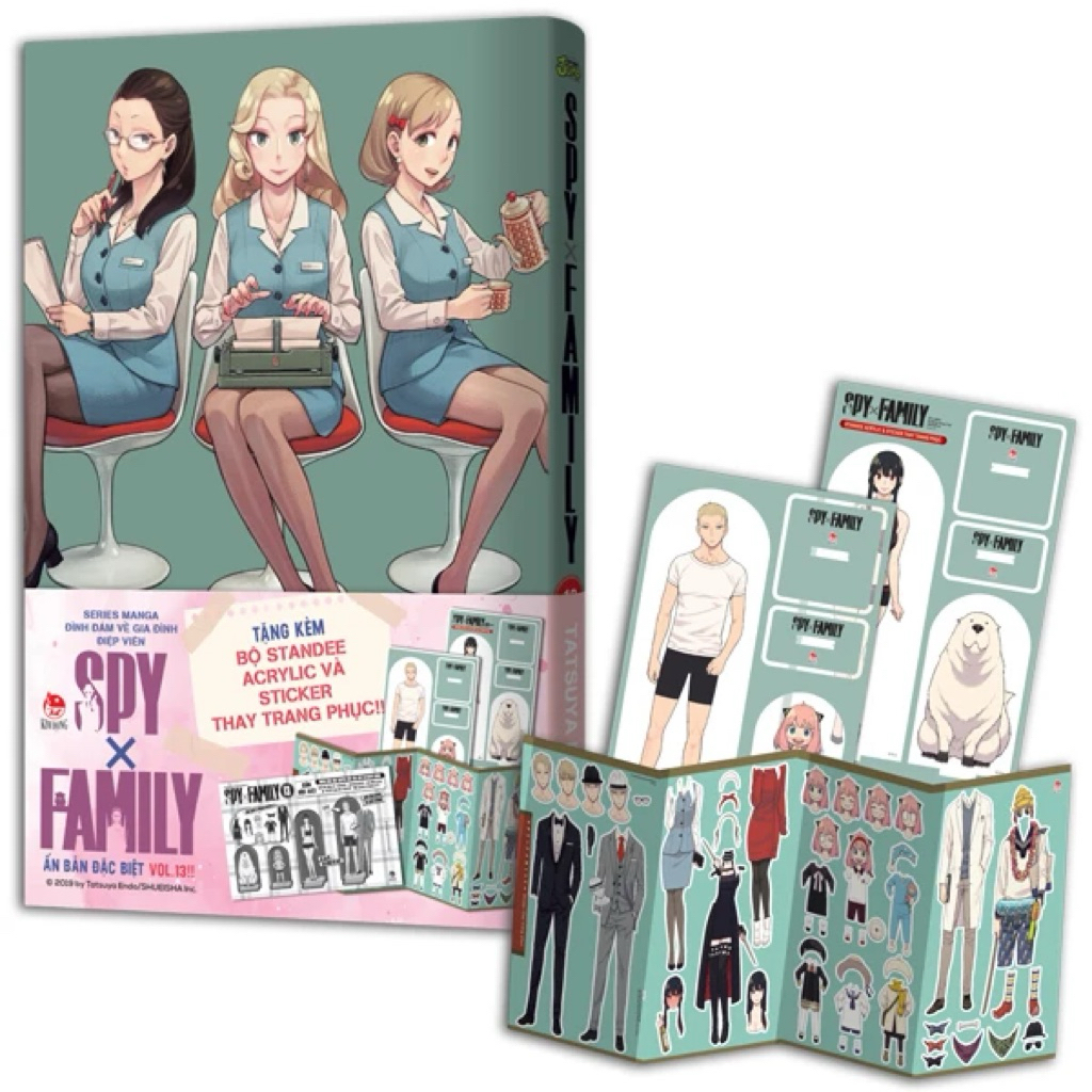 Truyện - Spy X Family Tập 13 - NXB Kim Đồng